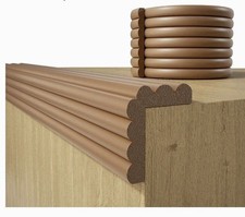 Baby Safety Foam Edge  Corner Cushion Strip Roll, Brown
