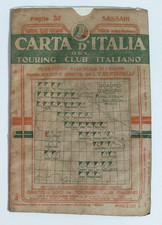 11036 11/ CARTINA - TCI - Carta d'Italia - Foglio 32 - Sassari