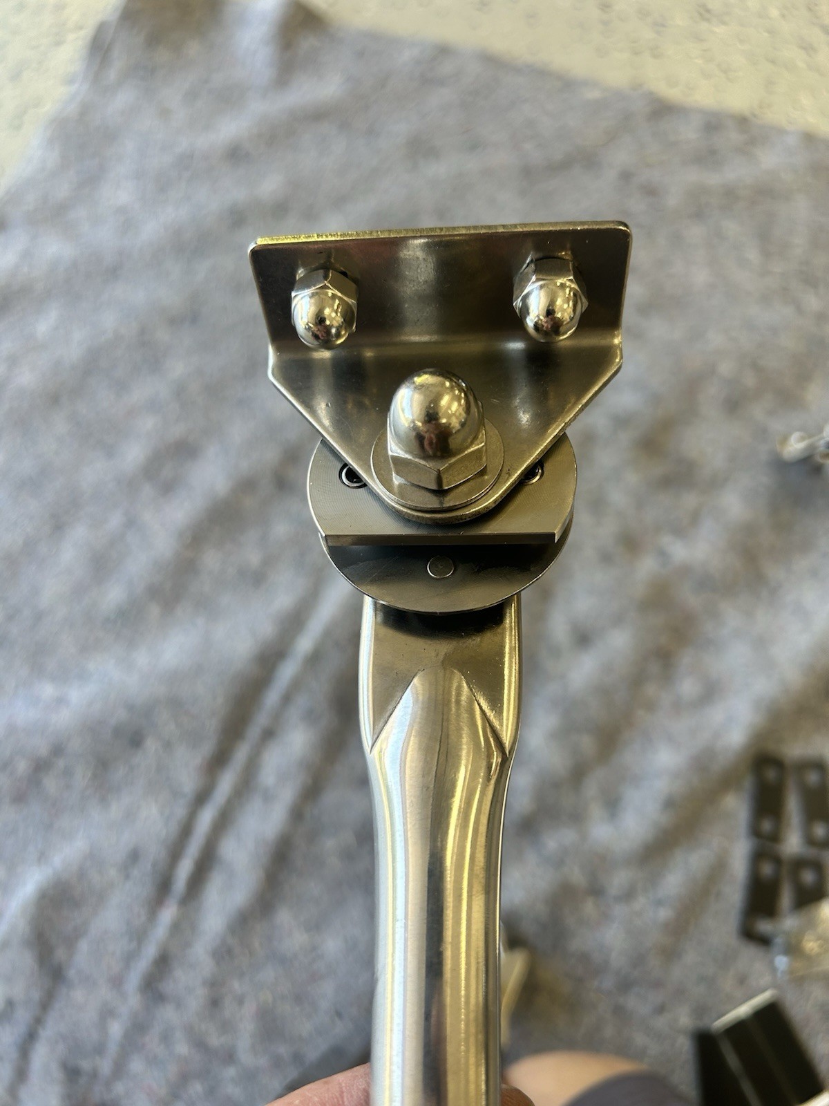 1967-1972 Ford F100 F250 F350 West Coast Swing Lock Mirrors Stainless