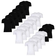 JOOP! Herren T-Shirts, V-Neck, 6er Pack - Everyday, Unterziehshirt, Cotton St...