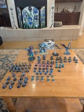 thousand sons 40k Army, Kairos Fateweaver, Helldrake, Mutalith vortex beast