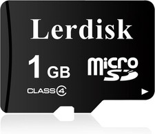 1GB Class 4 Micro SD Card - Stable, Secure and Drop Proof for Your Devices