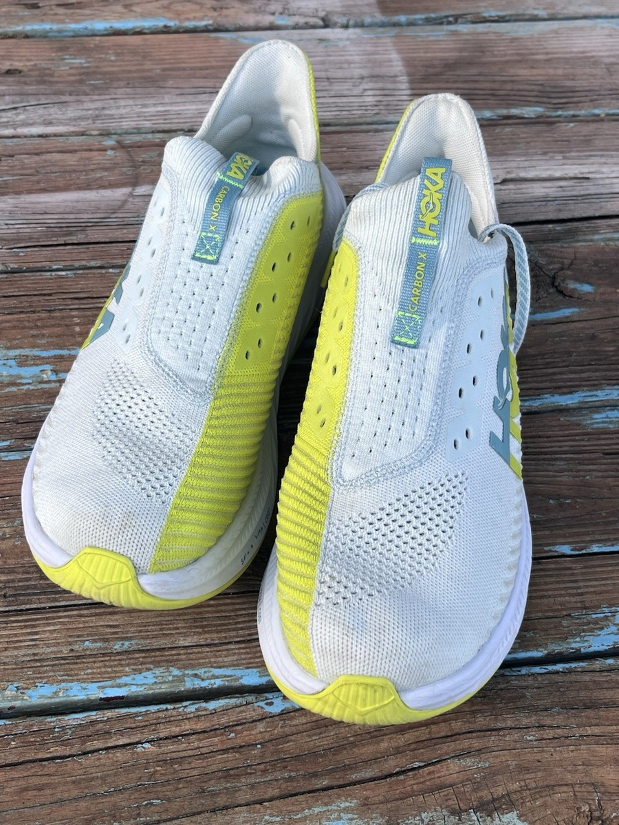 HOKA23.5ホカ カーボンX 3 「セイル/イブニングプリムローズ」 Hoka One One Carbon X 3 Low Sail Evening Primrose - 1123192