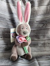 Disney Store Winnie the Pooh GOPHER Easter Bunny Plush Bean Bag NWT 1999 Vintage