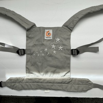Ergobaby Ergo Baby Doll Carrier Galaxy Gray Embroidered Stars
