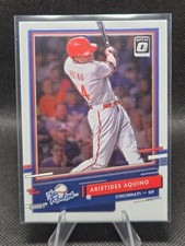 2020 Panini Donruss Optic Baseball #R-4 Aristides Aquino The Rookies RC