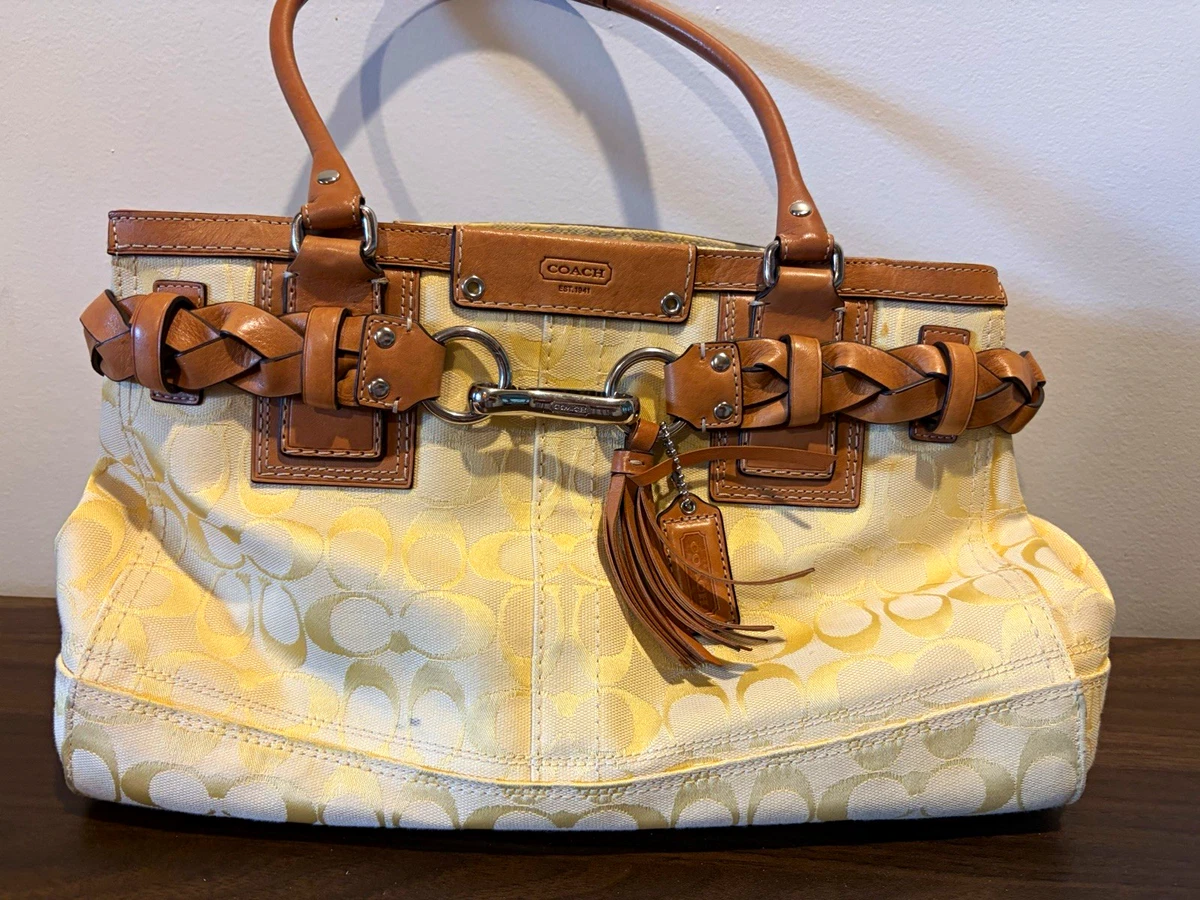 Coach Tassel Bags & Handbags for Women for sale | eBay