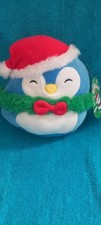 Original Squishmallow Christmas Penguine Animal Plush Toy New With Tag