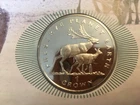 GB STAMPS BENHAM FIRST DAY COVER WITH MINT COIN ISSUE MOOSE