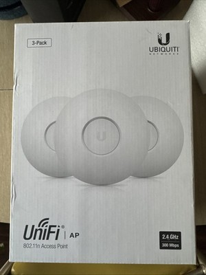 Ubiquiti Networks Unifi UAP-3 Wireless 802.11n Access Point 3 Pack READ