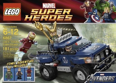 LEGO Marvel Loki's Cosmic Cube Escape Avengers (6867) VB
