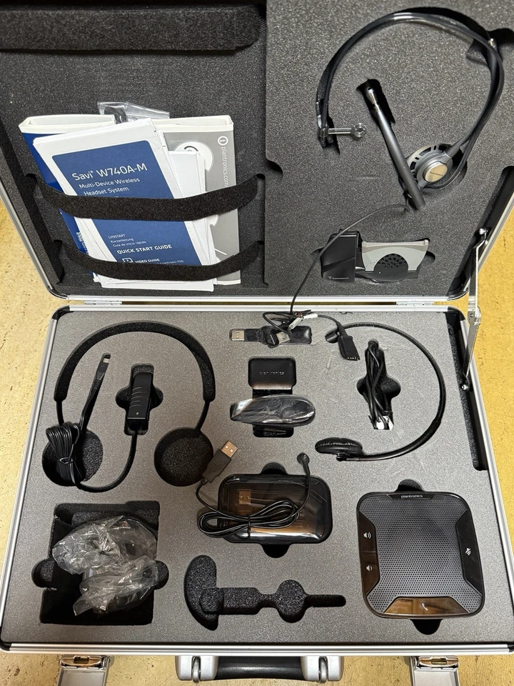 Plantronics Musterkoffer - Demokoffer / Headset Set - Bild 4 von 4