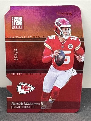 2023 Panini Donruss Elite 2003 Elite Status DieCut /99 Patrick Mahomes II E999