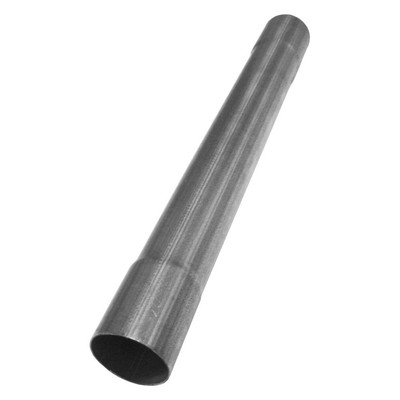 Nickson Aluminized Steel Exhaust Resonator Delete Pipe 1.5'' Inlet, 18'' Length