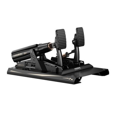 MOZA mBooster Active Pedal Sim Racing Pedals 2-Pedal Set w/Dual 200KG Load Cell