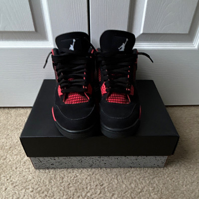 Air Jordan 4 Retro Red Thunder (M Size 10)
