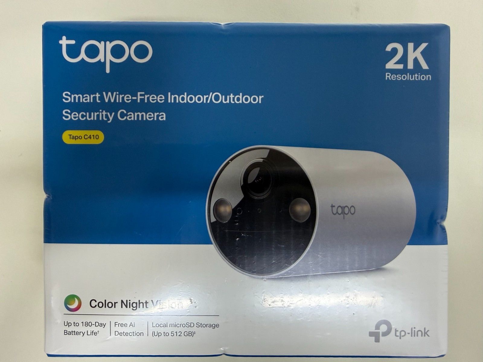 Tp-Link Tapo C410 2K Wifi Security Camera, White - Image 10