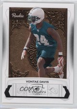 2009 Donruss Classics Rookie 117/999 Vontae Davis #250 c7w