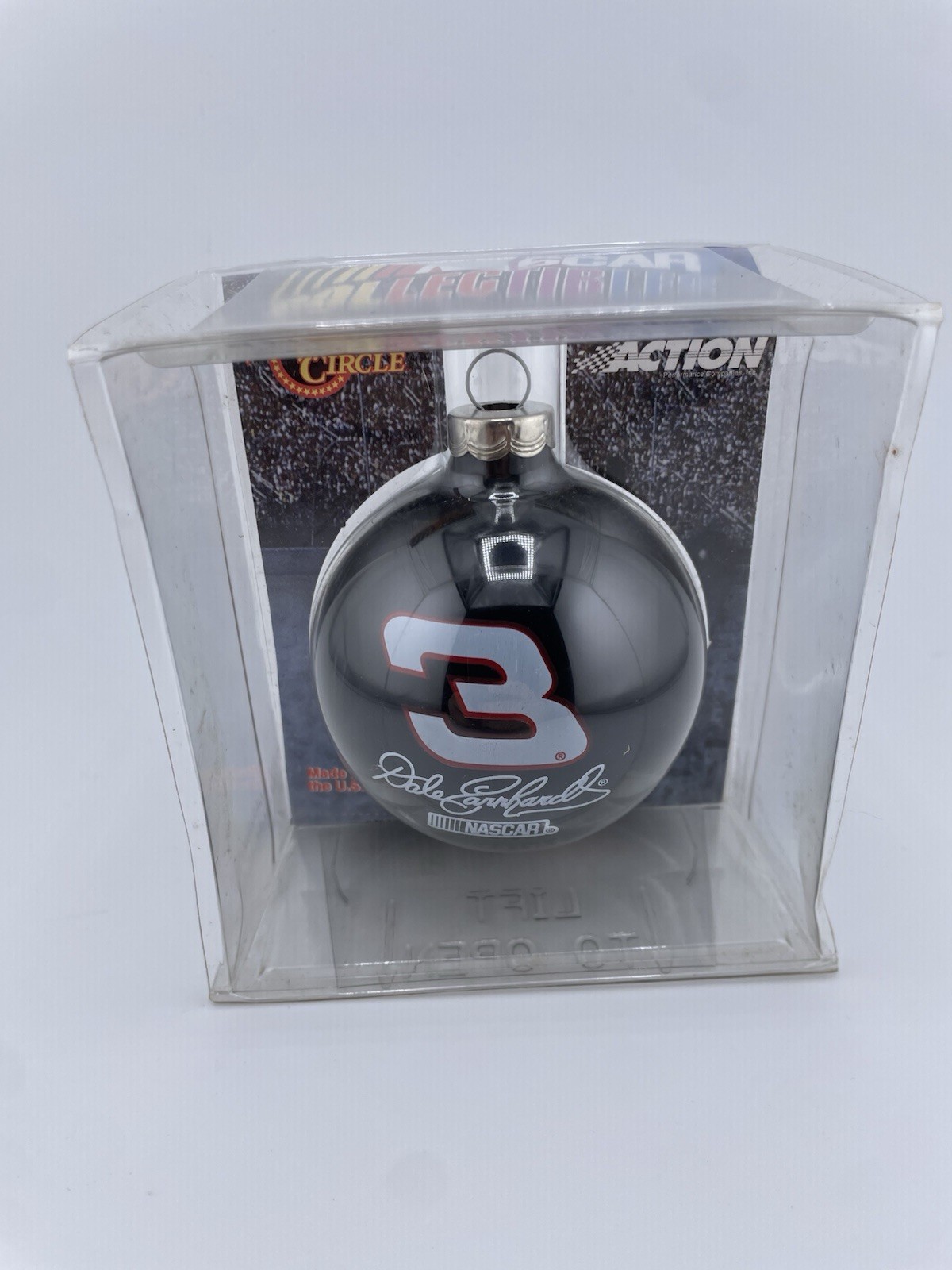 Dale Earnhardt #3 Christmas Ornament Winners Circle Nascar Collectible