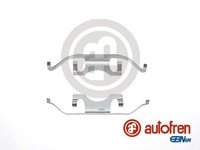ZubehöRsatz Scheibenbremsbelag Autofren Seinsa D42617A FüR BMW E39 5Er Touring