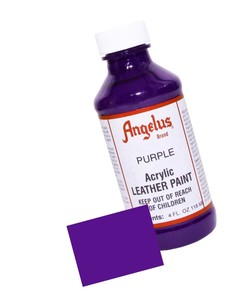 angelus leather paint lilac