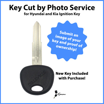 -Key Cut by Photo- Service for New Hyundai & Kia Non-Transponder Car Key HY14-P