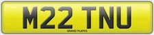 Number plate M22 TNU registration MARTIN U MARTYN REG MARTY PLATE ASSIGNED FREE