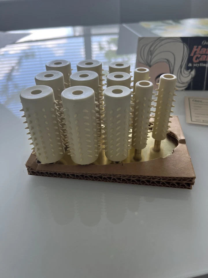 NEVER USED Vintage Oster Heat n' Curl Instant Hair Curlers Rollers Set  - Image 3 of 3