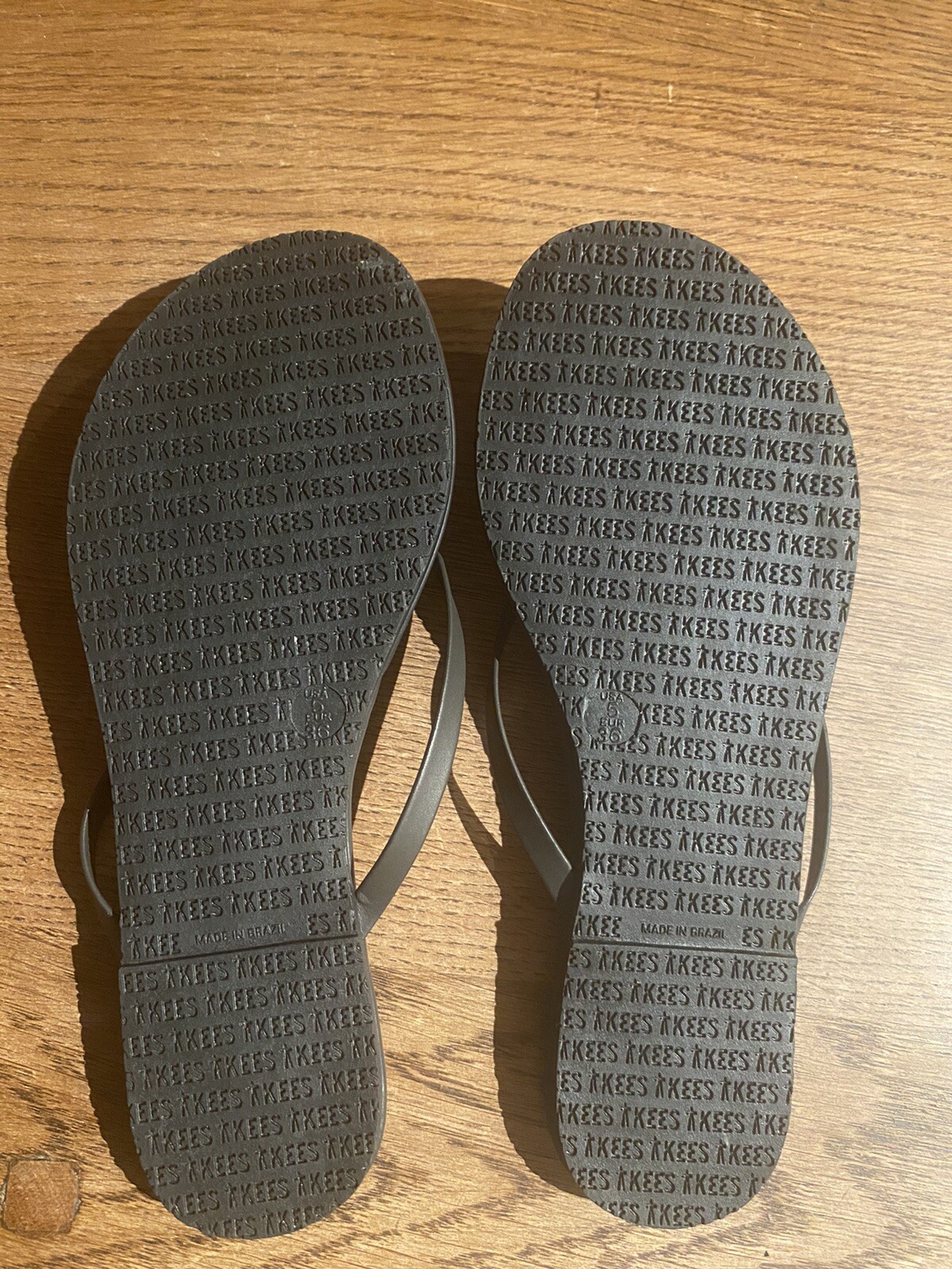 Brand New Tkees Flip Flops In No 37, Black or Seashell eBay