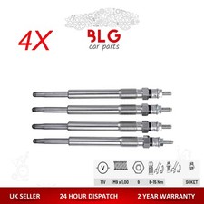 4X HEATER GLOW PLUGS FOR SAAB 9-3 / 9-5 1.9 TID 93178411 