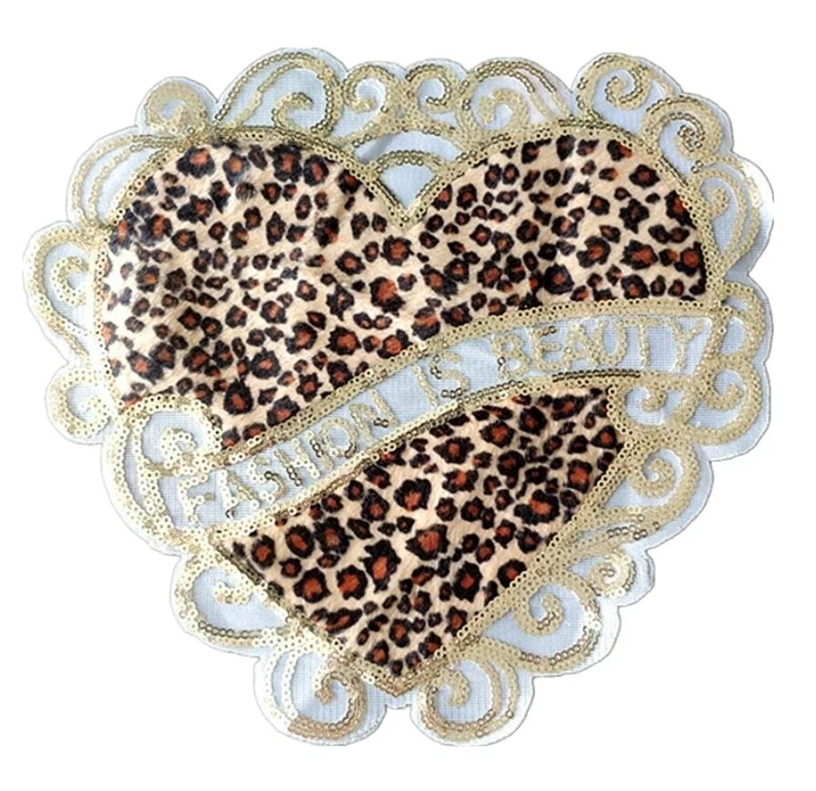 Crafts Love & Hearts Sew - On Sewing Patches