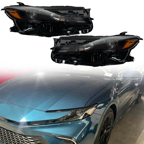 Pair For 2025 Toyota Camry LE SE Projector LED Headlight Right + Left Side - Picture 10 of 14