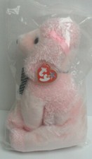 TY  RARE BRIGITTE PINK POODLE BEANIE BUDDY - FROM the KAREN HOLMES COLLECTION