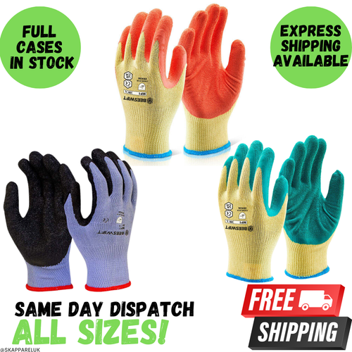 10 Paia Bclick 2000 Gomma Antiscivolo Di Sicurezza Guanti Grandi