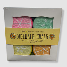 TWEE 4-PieceCitrus Slices Chalk Set