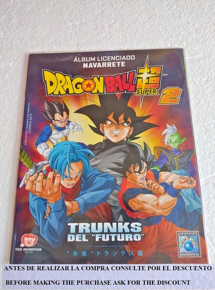 ALBUM DRAGON BALL Z TRUNKS DEL FUTURO NAVARRETE + SET COMPLETO