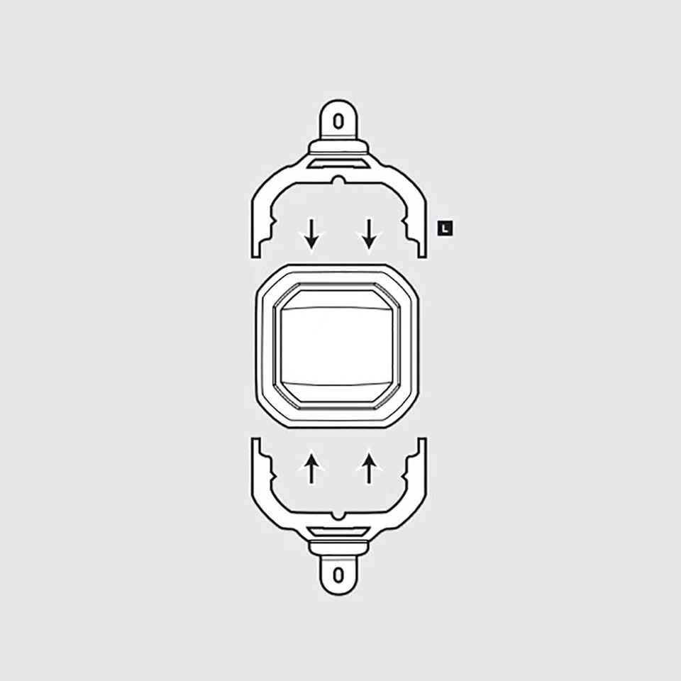 Mounting Buckler Kit for H60 H100i H115i H150i RGB Platinum/XT Version - Image 2 of 4
