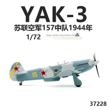 1/72 Soviet Air Force Yak-3 Fighter Model 157th Squadron Yak-3 Aircraft Model
