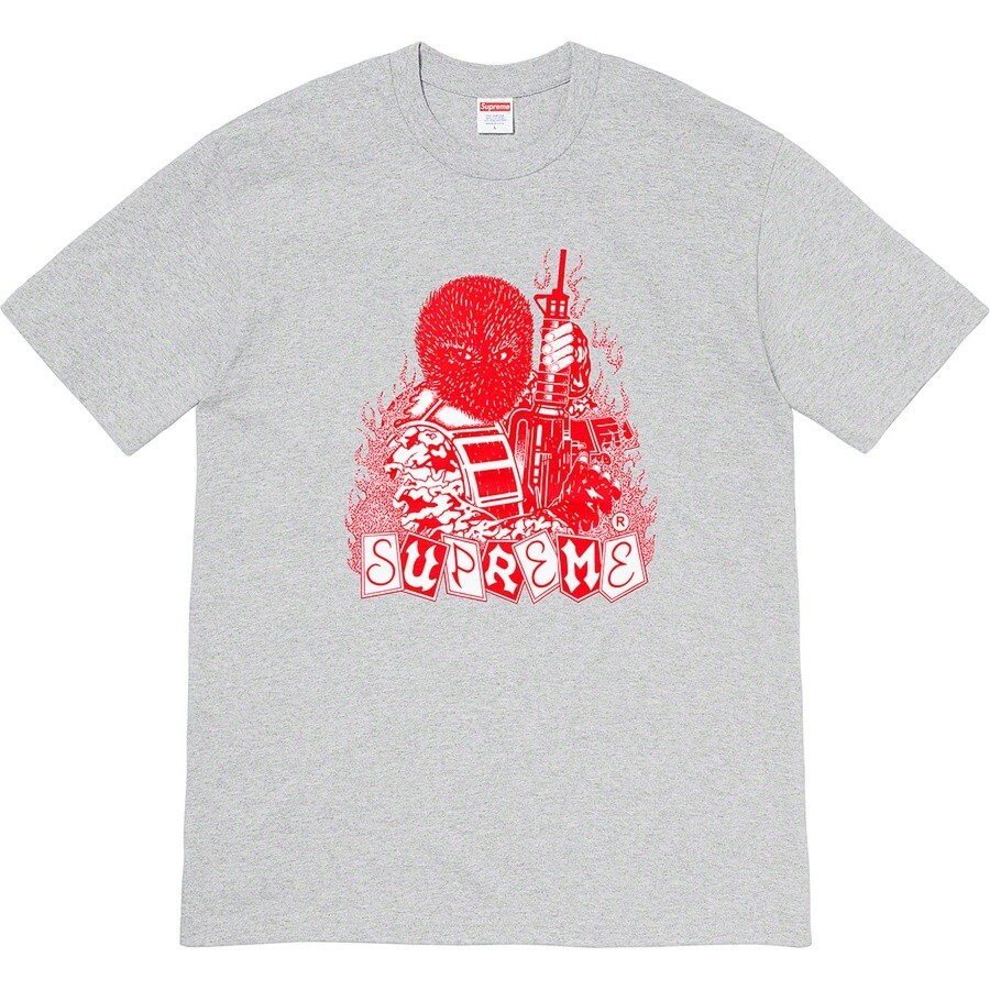SEALED* Supreme Mercenary Tee (FW19) Heather Grey - Size S | eBay