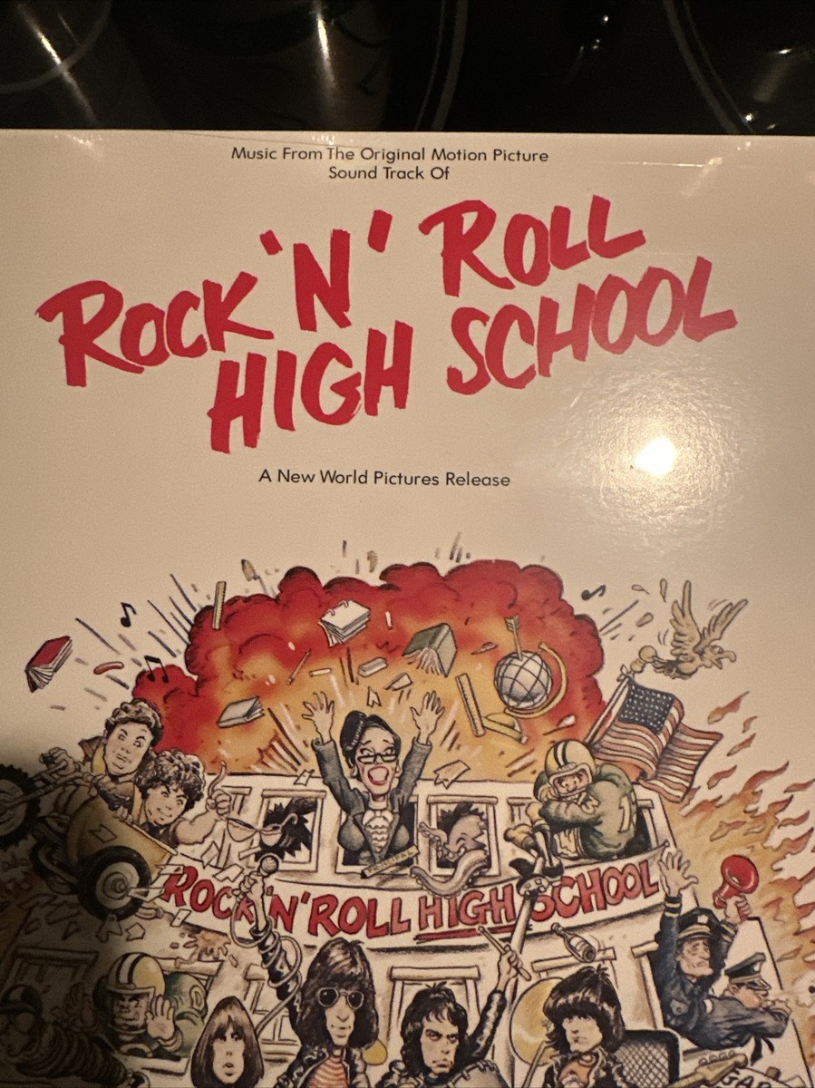 ROCK 'N' ROLL HIGH SCHOOL~Ramones *SEALED* Original Soundtrack