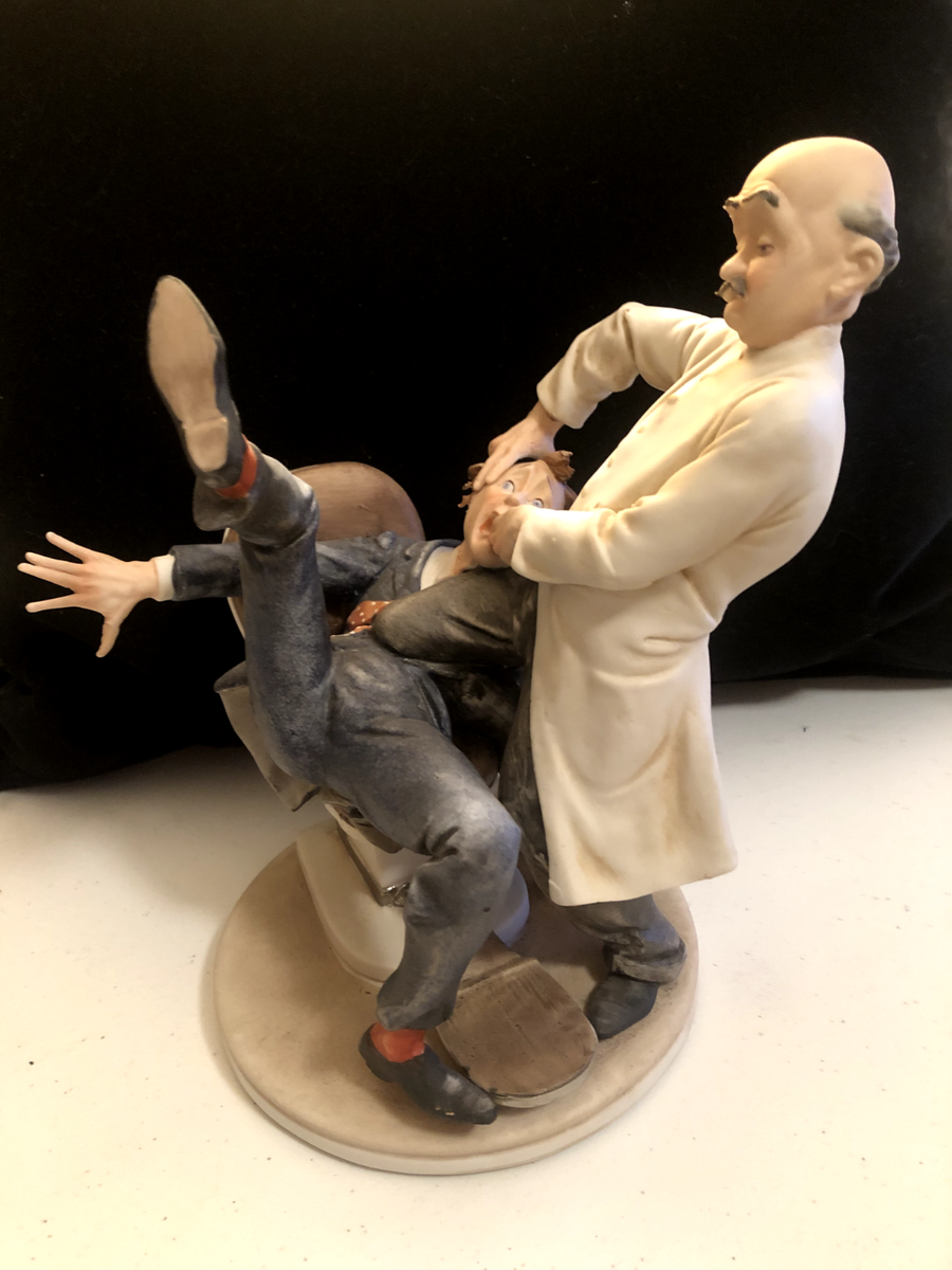 Vintage Capodamonte-Pucci Dental Figurine- Italy | eBay
