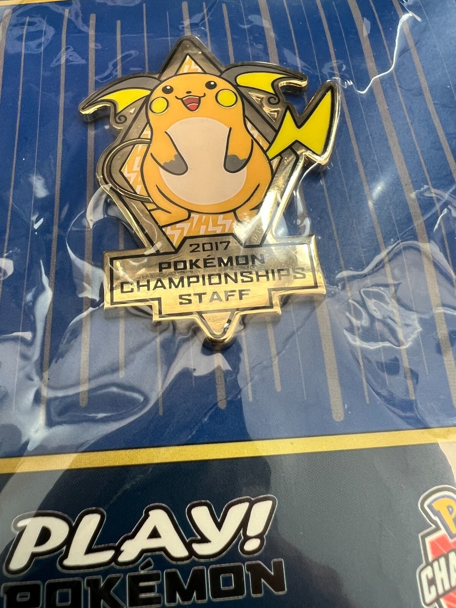 Staff ピンズ EUIC Pokemon SEALED 2017 NAIC North America International