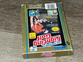Lee Trevino's Fighting Golf Nintendo Nes Complete CIB Authentic