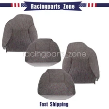 New Driver Passenger Bottom Lean Back Cloth Seat Cover For 98-02 Dodge Ram  2500