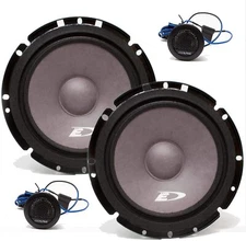 Alpine SXE-1751S Component System 280W Max, 45W RMS 6 1/2" 2-Way Component Speak