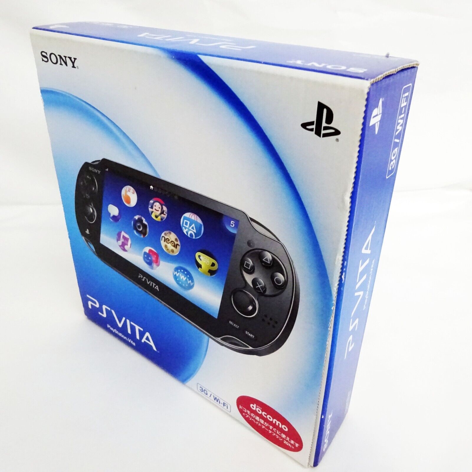 PlayStation®Vita クリスタル・ブラック 3G/Wi-Fiモデル - 携帯用