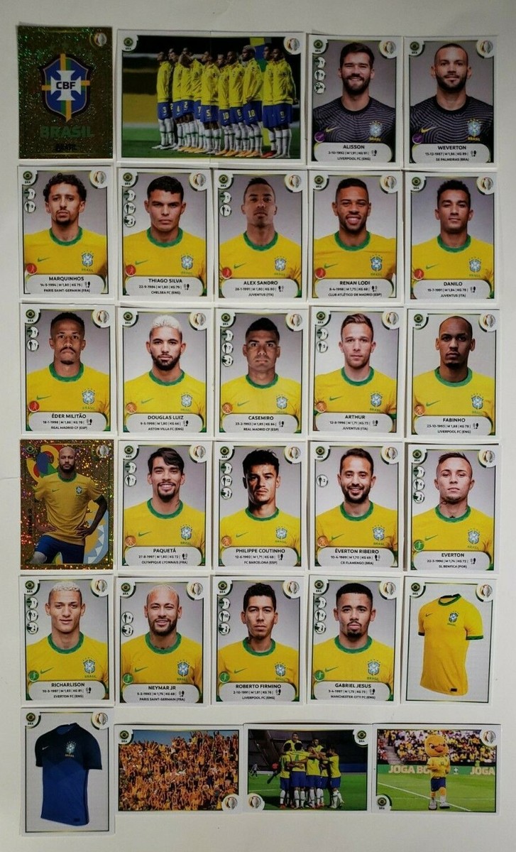 PANINI Copa America 2021 - Brasil Team - Neymar | eBay