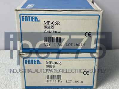1PCS Brand New For FOTEK Photoelectric Switch MF-06R In Box