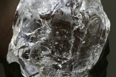 MASSIVE Colorless Water Clear Conchoidal Quartz Rock Crystal w