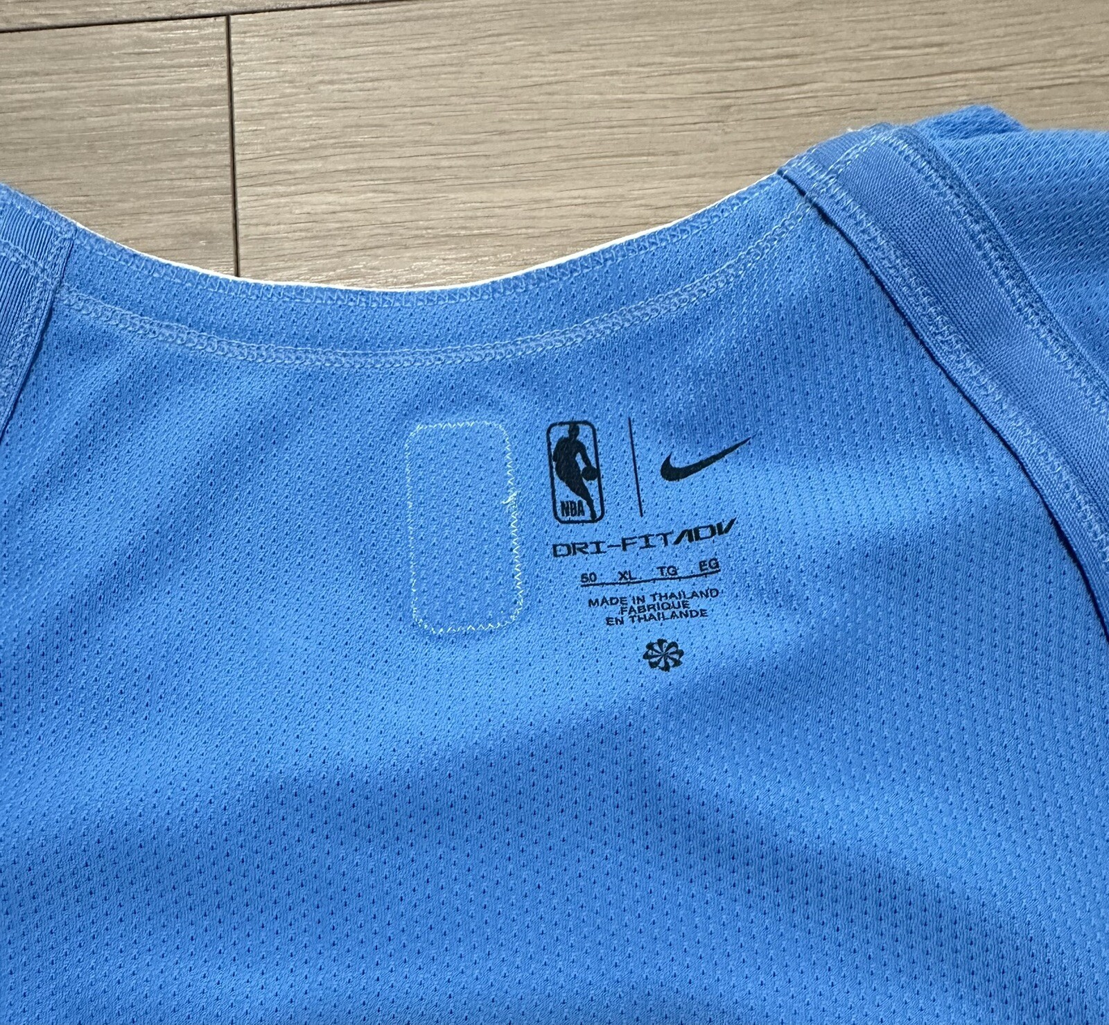 clippers team issued Size 50+6 Nike Pro Cut Jersey Blank 75th Anniversary City